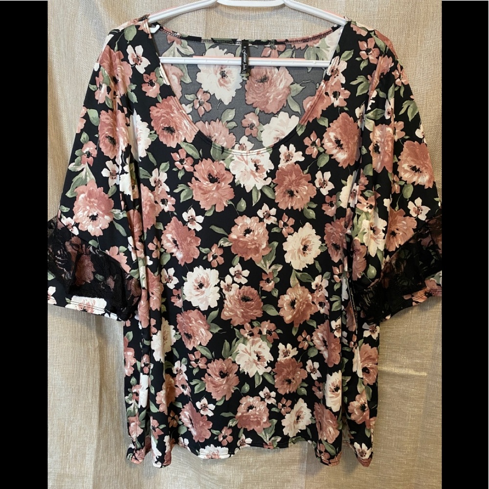 Forever Jade top 3X NWT
